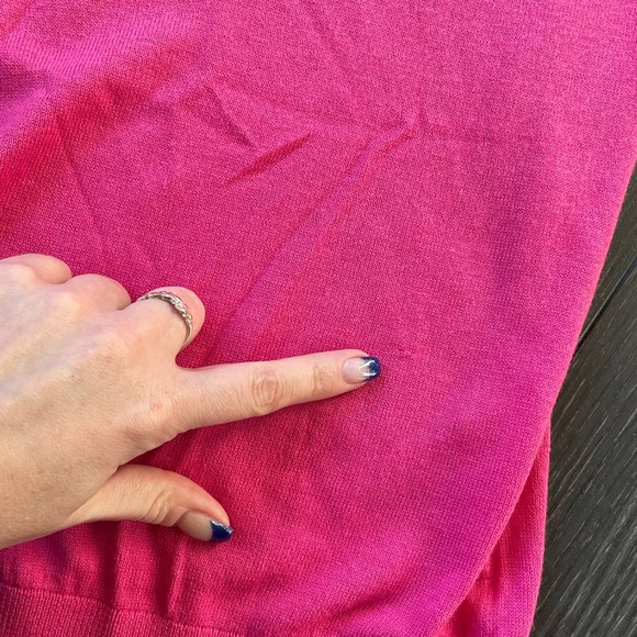 NWT Sunday Best Cashmere and Silk scalloped edge sweater - Picture 8 of 9